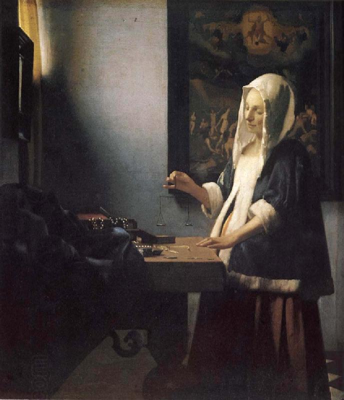 Jan Vermeer Parlvagerskan China oil painting art